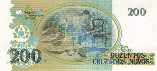 200 Cruzeiros 1990